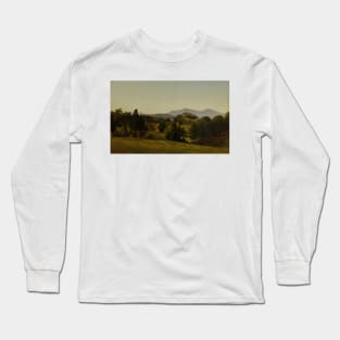 Study of Tivoli by David Johnson Long Sleeve T-Shirt